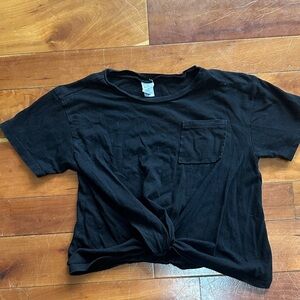 Melrose and Market Black Short Sleeve Tee
